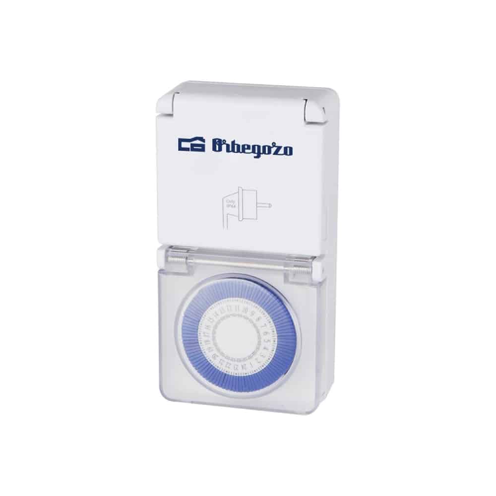 Tomada com temporizador manual Orbegozo PG 10 Potência Máxima 3680W