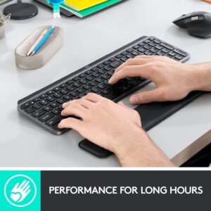 Apoio Pulso Logitech Mx para Teclado Preto - Image 4