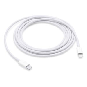 Cabo de Carga Apple de conetor USB-C a Lightning  1m