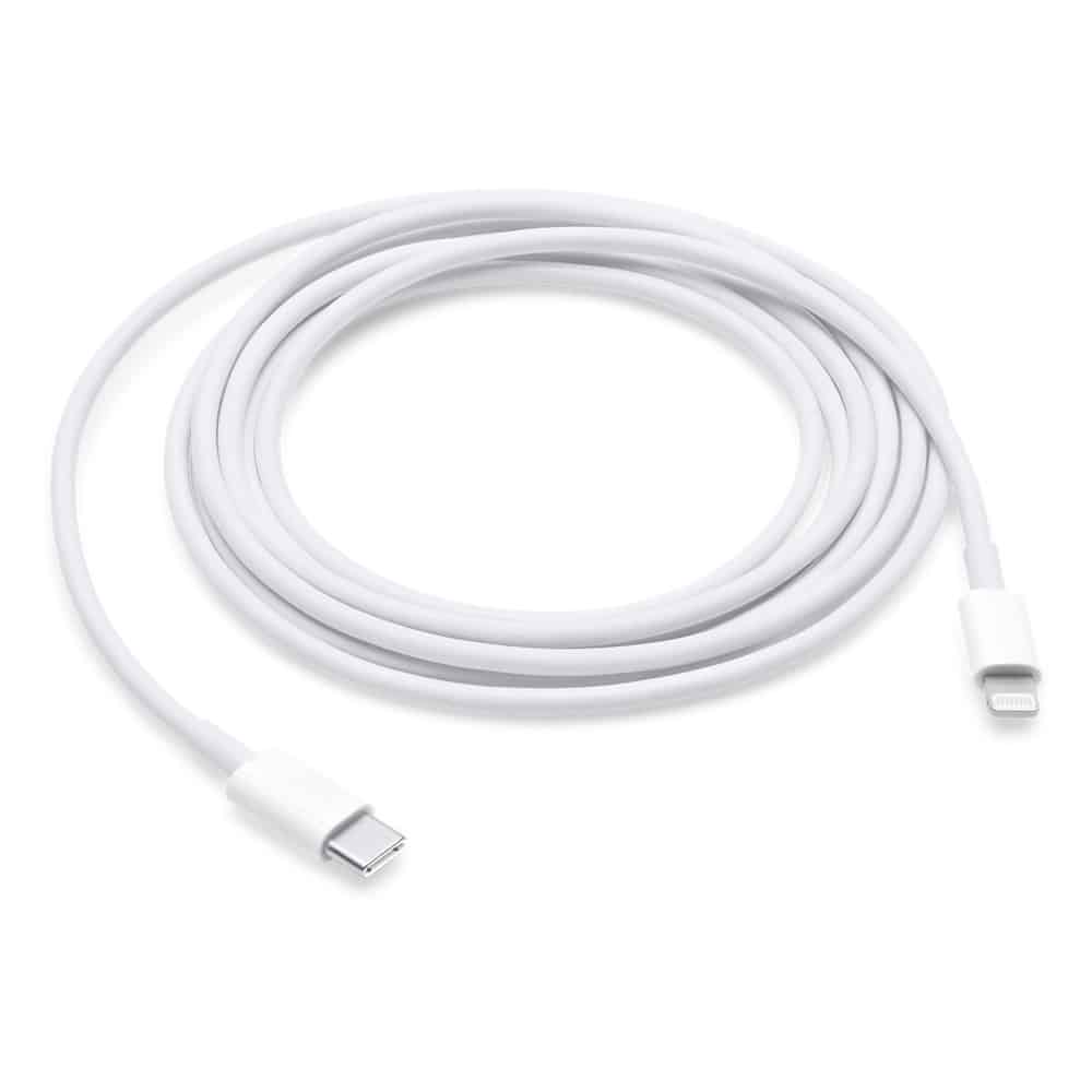 Cabo de Carga Apple de conetor USB-C a Lightning 1m