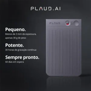 Alternative view of Gravador de Voz com IA Plaud Note | Transcrição e Resumo de 112 Idiomas | 64GB | Preto