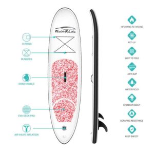 Alternative view of Paddle  Insuflavel Feath-R-Lite Vermelha