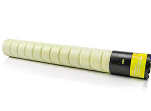 Toner Compativel Konica Minolta TN324  TN512  TN514 Amarelo Sustitui  A8DA250  TN324Y  A33K252  TN512Y  A9E8250  TN514Y