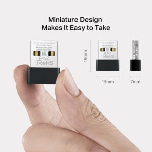 Adaptador USB Wi-Fi Mercusys AC650 Nano Dual Band USB 2.0 - Image 2