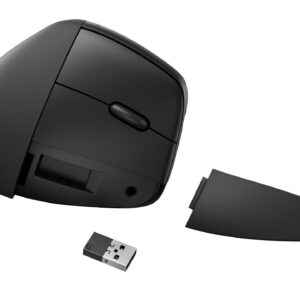Alternative view of Rato  Ergonómico HP 925 Vertical  6 botões Wireless e  Bluetooth 5.3  2.4 GHz Receptor sem fio USB