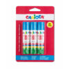 Conjunto de 3 colas em bastão - Carioca -  ideais para utilização em casa  na escola ou no escritório. Adequadas para colar papel Fotografias e tecidos. Fórmula sem solventes. Cores variadas.