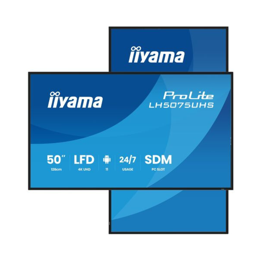 Monitor Prolite Iiyama 50" 3840x2160 UHD VA Haze 25% 500cd